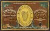 Painted Guinness Harp sign, 31 1/2'' x 49 1/2''.