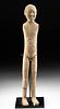 Chinese Han Pottery Male Figure w/ TL, ex Museum