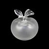Lalique France Grand Pomme Apple Crystal Perfume Bottle 