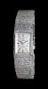 An 18 Karat White Gold Wristwatch, Omega for Meister,
