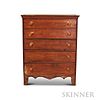 Country Pine Tall Chest