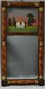 Federal Paint-decorated Split-baluster Mirror