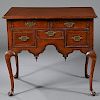 Queen Anne Walnut Inlaid Dressing Table