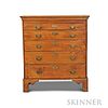 Chippendale Maple Chest of Drawers