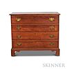 Chippendale Birch Chest of Drawers