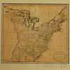 Early Framed Map of the United States