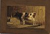 Wendell Macy (Massachusetts, 1845-1913)       Cow in a Barn.
