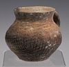 CHINESE ARCHAIC POTTERY POURING VESSEL