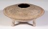 CHINESE HAN DYNASTY FOOTED POTTERY CENSER