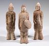 (3) SUI, TANG DYNASTY POTTERY GUARDS