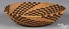 Apache Indian coiled basket
