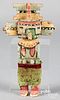 Hopi Indian cottonwood kachina doll, early 20th c.