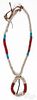 Plains Indian beaded necklace in unusual form