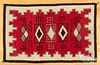 Navajo Two Grey Hills rug, early 20th c.