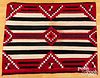 Navajo Indian analine-dyed rug, 20th c.