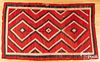 Navajo Indian analine-dyed blanket, early 20th c.