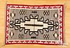 Navajo Indian Klagetoh regional rug, mid 20th c.