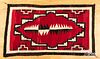 Navajo Indian Ganado red rug, early 20th c.