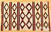 Navajo Indian transitional blanket, early 20th c.