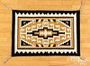 Navajo Indian Two Grey Hills style textile