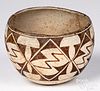 Prehistoric Acoma Pueblo Indian pottery bowl