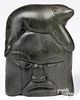 Inuit Indian carved hardstone figure of a bear