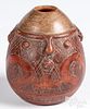 Amazonian pottery vessel