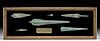 Framed Luristan / Canaanite Bronze & Copper Weapons (6)