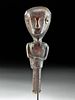Early 20th C. Indonesian Wood Figural Totem