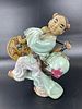 A Chinese Shiwan Ceramics Figurine