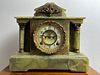 Ansonia Green Marble Mantel Clock  1882