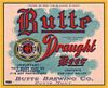 1937 Butte Draught Beer 64oz Half Gallon WS75-21 - Butte, Montana