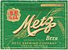1942 Metz Beer 12oz WS87-5 - Omaha, Nebraska