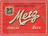 1942 Metz Jubilee Beer 12oz WS87-06 - Omaha, Nebraska