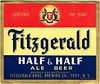 1950 Fitzgerald Half & Half 32oz One Quart - Troy, New York
