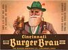 1941 Cincinatti Burger Brau Beer 12oz OH21-14 - Cincinnati, Ohio