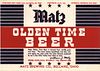 1937 Matz Olden Time Beer 12oz OH13-15 - Bellaire, Ohio