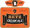 1935 Betz Cream Ale 32oz One Quart PA67-10 - Philadelphia, Pennsylvania