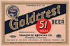 1939 Goldcrest Beer 12oz ES119-09 - Memphis, Tennessee