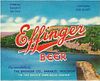 1946 Effinger Beer 32oz One Quart WI25-17 - Baraboo, Wisconsin