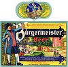 1933 Burgermeister Beer 11oz WS40-20V - San Francisco, California