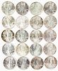 Twenty Liberty Eagle 1ozt fine silver coins.