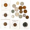 US coins, some silver, 1813 large cent, etc.