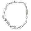David Yurman Sterling Silver Gemstone Pearl Necklace