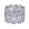 Messika 18k Gold Diamond Wide Band Ring