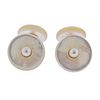 Trianon Mother of Pearl 18k Gold Cufflinks