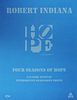 Robert Indiana - Four Seasons of Hope Portfolio Cover (Blue)