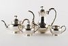 Chinese Export Sterling Tea & Coffee Service