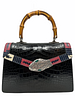 Gucci Alligator Small Lilith Top Handle Bag with Strap