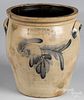 Pennsylvania three-gallon stoneware crock, 19th c.